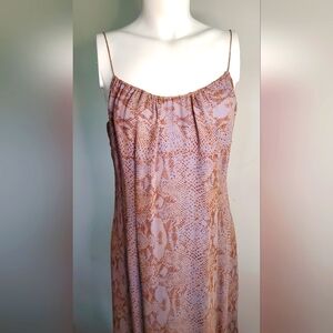 BLOOMINGDALES &TAHARI - SIZE 10 - DAY DRESS - SILK